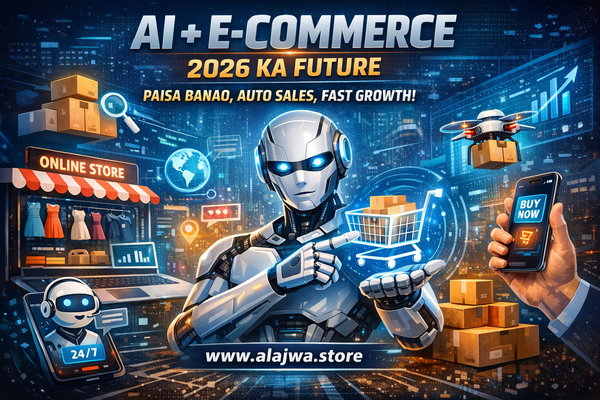 AI + E-Commerce 2026 Mein Online Business Ka Game Kaise Badal Raha Hai