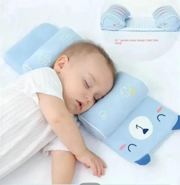 Adjustable Newborn Head Shaping Pillow – Soft Support to Prevent Flat Head