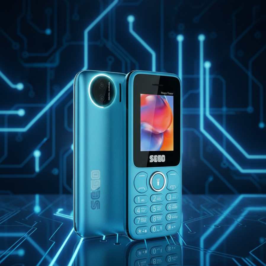 Sego Magic Power 2.0" LCD Dual SIM Phone, 3000mAh Battery, PTA Approved Mobile X