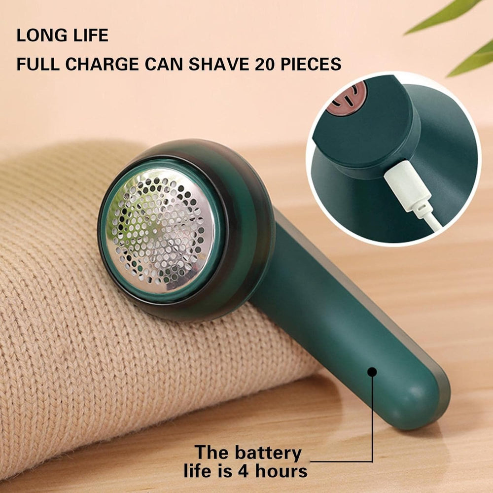 Rechargeable Lint Remover – Portable Fabric Shaver for Clothes & Travel Pro