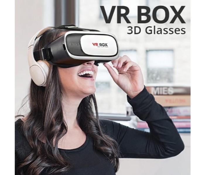 VR Box 2,0- Virtual reality 3D Glasses With game Bluetoot Gamepad