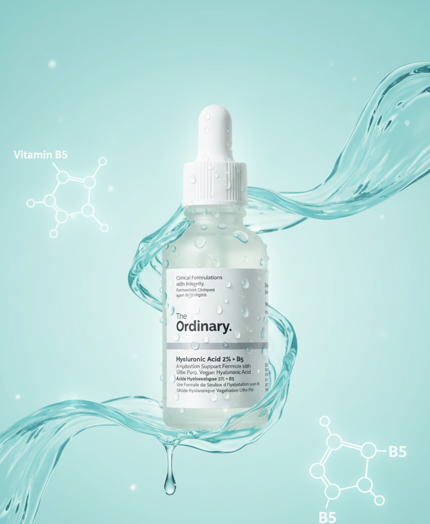 The Ordinary Skin Quench & Aqua Boost Serum | B5 + Hyaluronic Acid 2% | Deep Hydration & Radiant Skin Renewal | 30gm