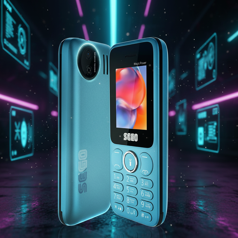 Sego Magic Power 2.0" LCD Dual SIM Phone, 3000mAh Battery, PTA Approved Mobile X