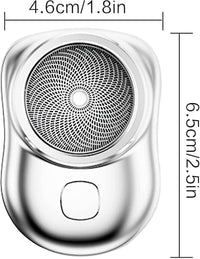 Mini Portable Electric Shaver – USB Rechargeable 6-Blade Wet & Dry Razor