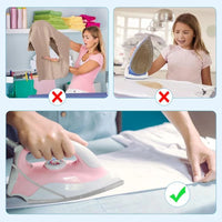 Teflon Iron Cover Protector – Non-Stick Heat-Resistant Ironing Shoe