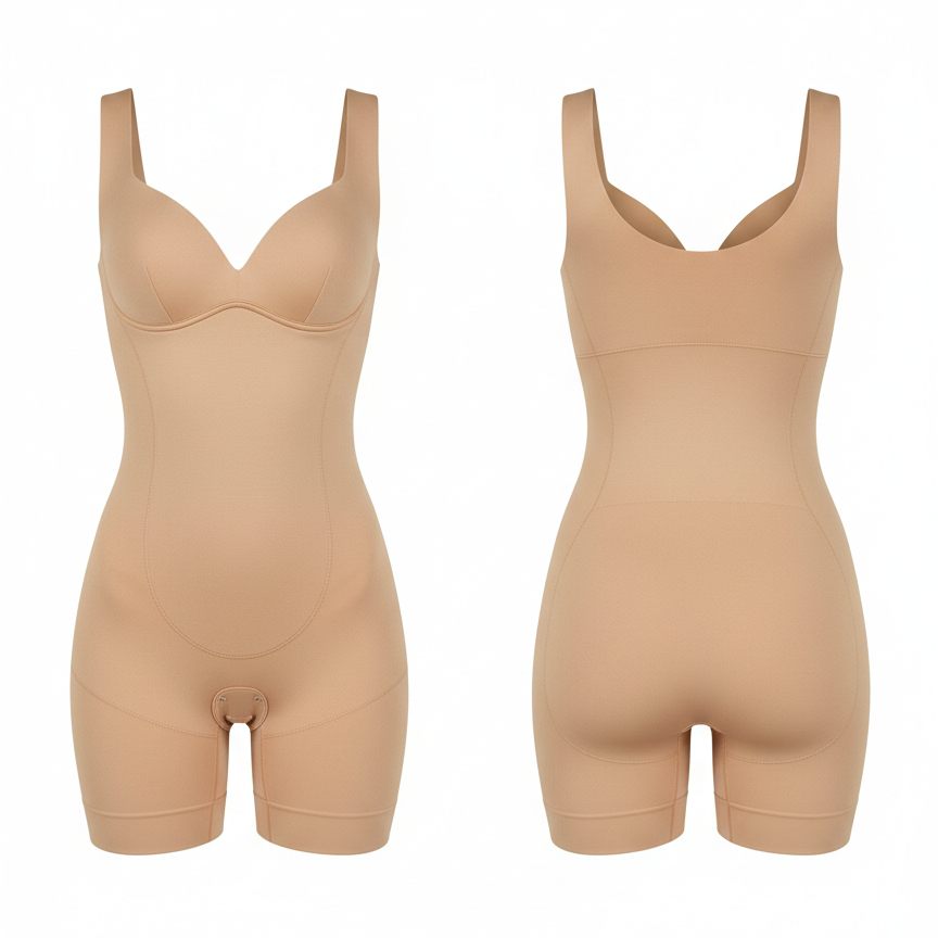 Women’s Seamless Tummy Control Shapewear (Skin)