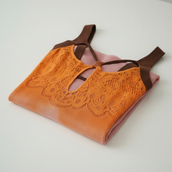 Sleeveless Multi-Tone Bodystocking Nightdress – Free Size