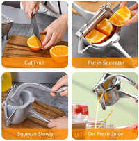 Stainless Steel Citrus Handheld Juicer