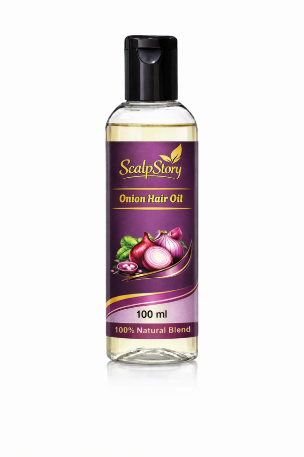Onion Hair Oil – 100 ml | Anti-hair fall, strengthens & shines.