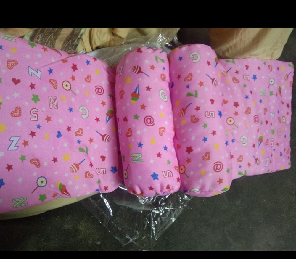 Newborn Head Shaping Pillow – Adjustable & Soft (Random Color)