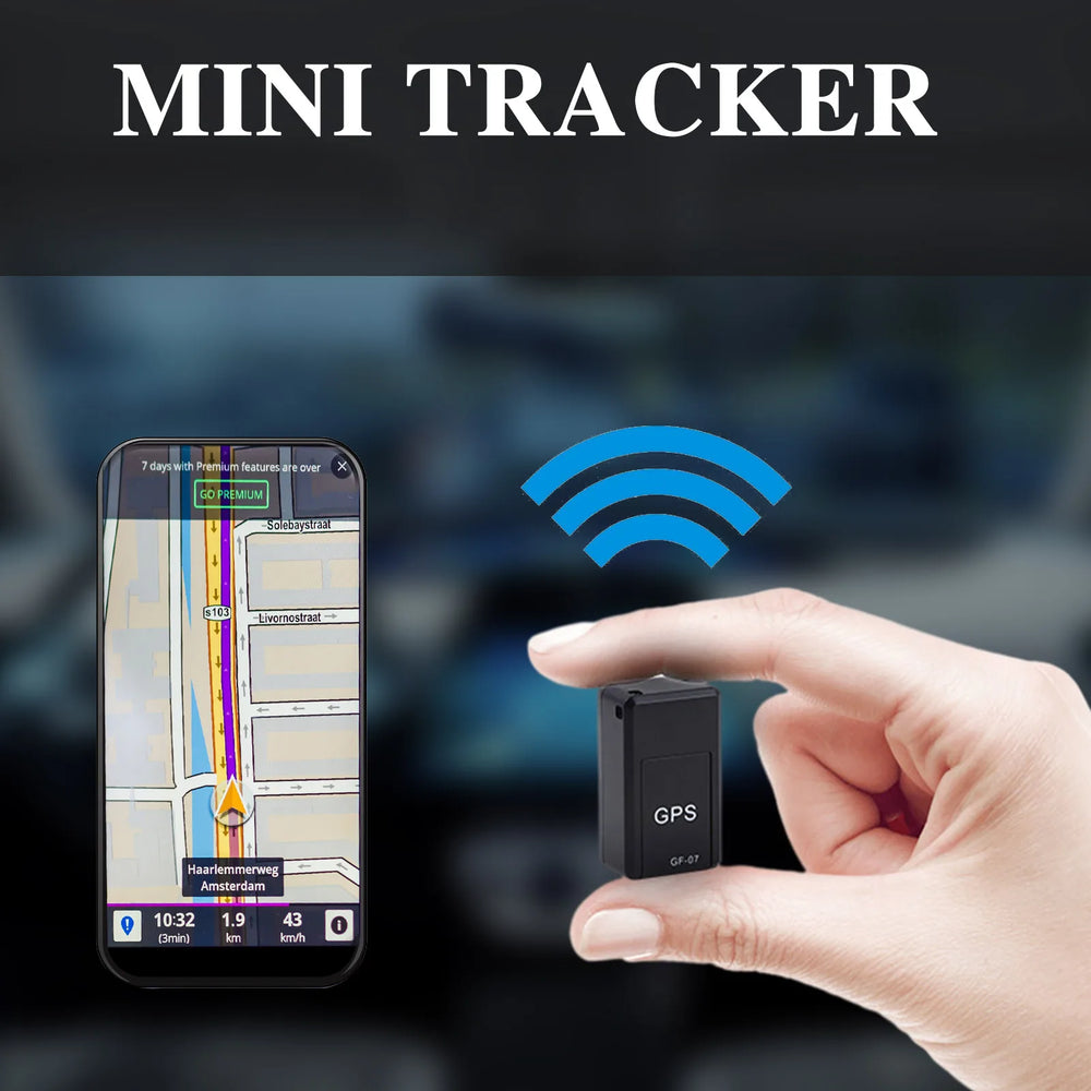 Mini GPS Tracker – Magnetic, for Kids, Elderly & Belongings