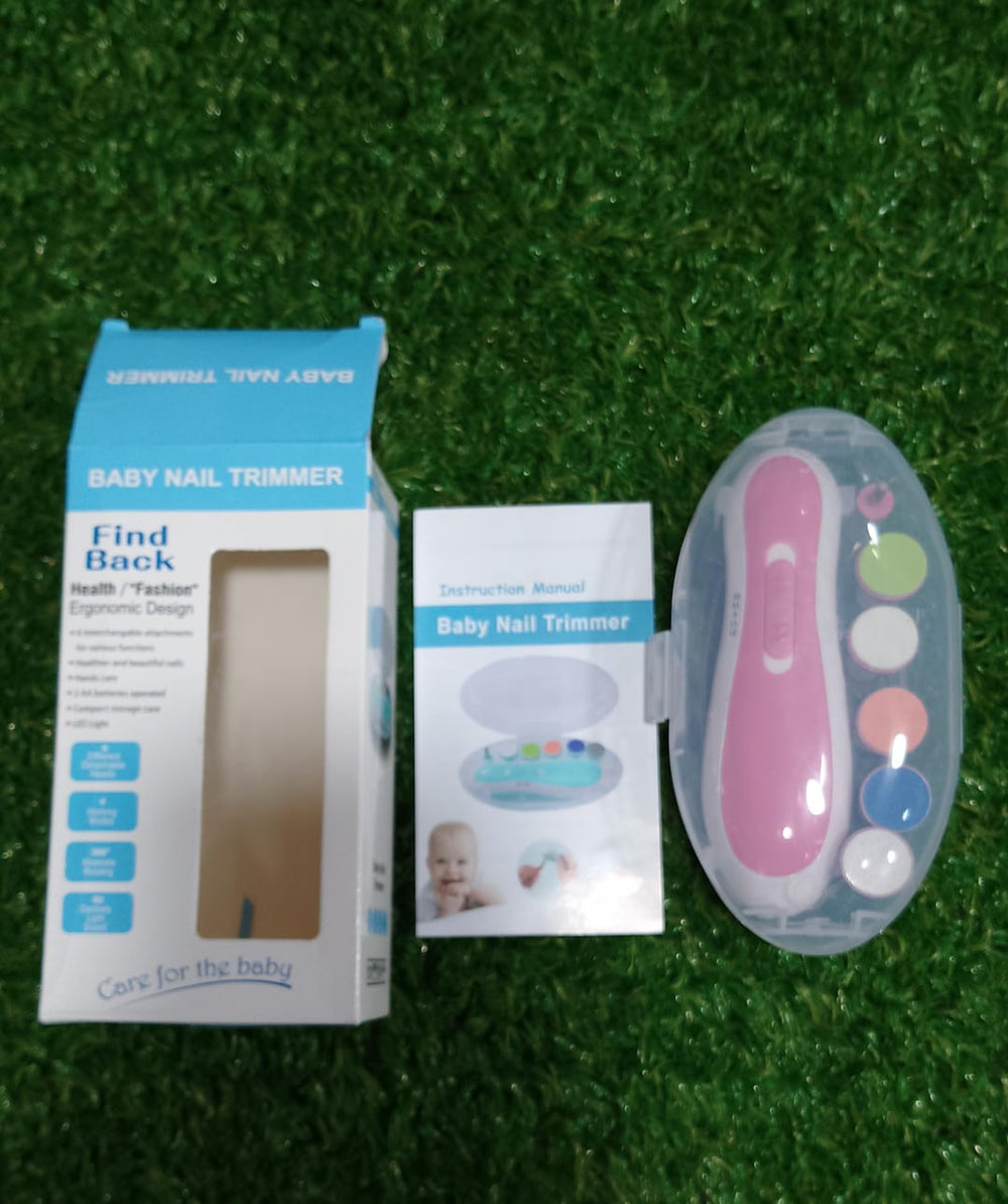 Electric Nail Clipper Baby Nail Trimmer Clipper Set In Random Color