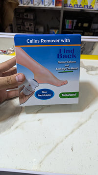 Rechargeable Electric Callus Remover with Vacuum
